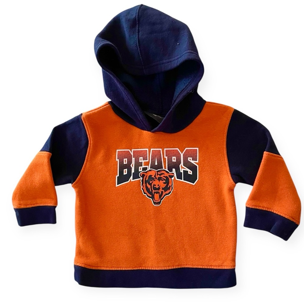 NFL Kids Chicago Bears 12 month Fleece hoodie sweatshirt unisex boys girls sport